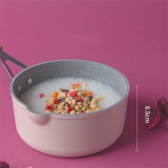 carote麥飯石不粘小奶鍋(粉色)