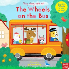 英文原版Sing Along With Me! The Wheels on the Bus幼兒啟蒙繪本讀物紙板書