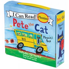 英文原版Pete The Cat Phonics Box親子幼兒早教英文繪本