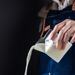 創意玻璃牛奶盒