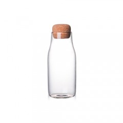 軟木塞玻璃牛奶瓶