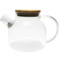 大口徑手工玻璃茶壺