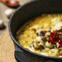 Sushar麥飯石系列不粘煎炒鍋