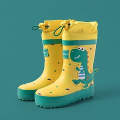 兒童立體卡通防滑防水雨靴水鞋