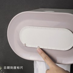 享伽優品衛生間壁掛式防塵紙巾盒