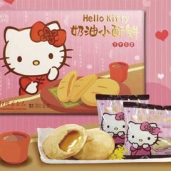 台灣紅櫻花Hello Kitty禮盒裝奶油酥/太陽餅