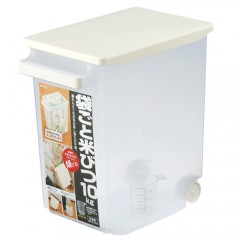日本INOMATA密封滾輪式米桶儲米箱
