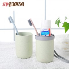 日本SP SAUCE便攜旅行牙膏牙刷收納杯