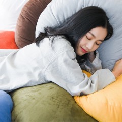 日式蓬軟太鼓抱枕 2件組合裝