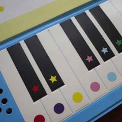 英文原版兒童音樂書Big Keyboard Book 可以彈的鋼琴書