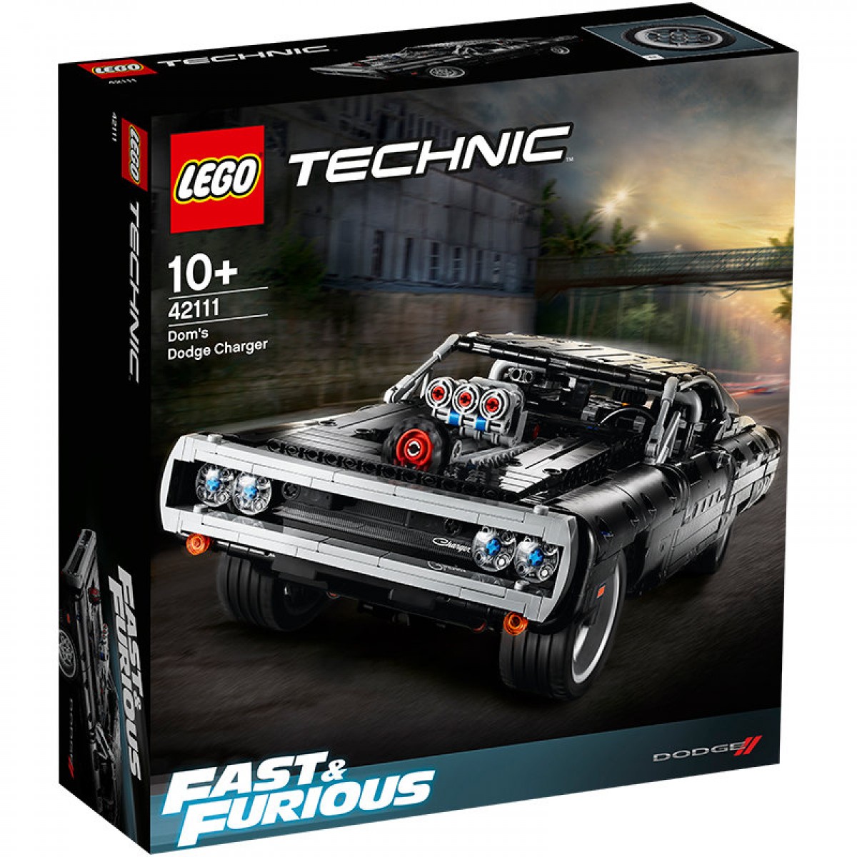 【速度與激情同款】LEGO樂高機械組系列 道奇Charger跑車模型42111
