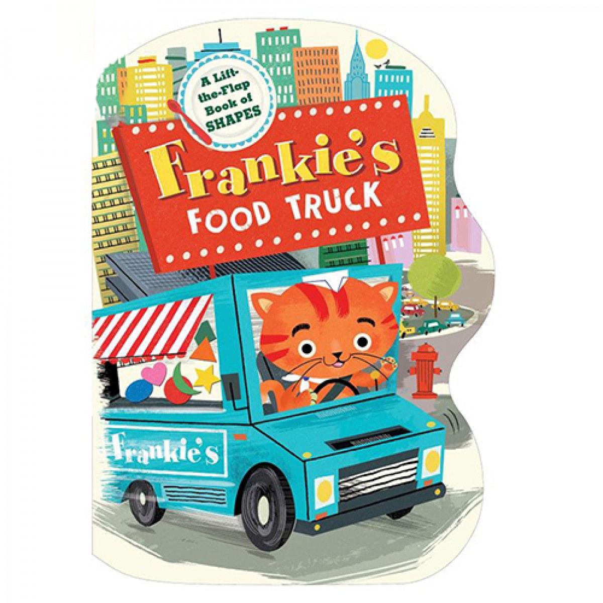 英文原版Frankie's Food Truck親子繪本紙板書