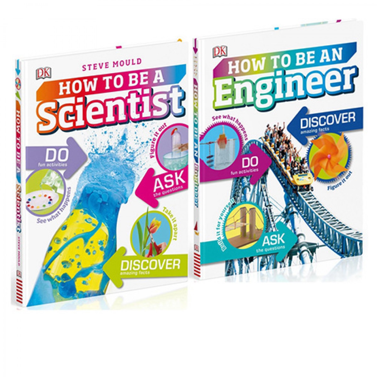 英文原版How to be a Scientist/an EngineerDK職業技能小百科2冊