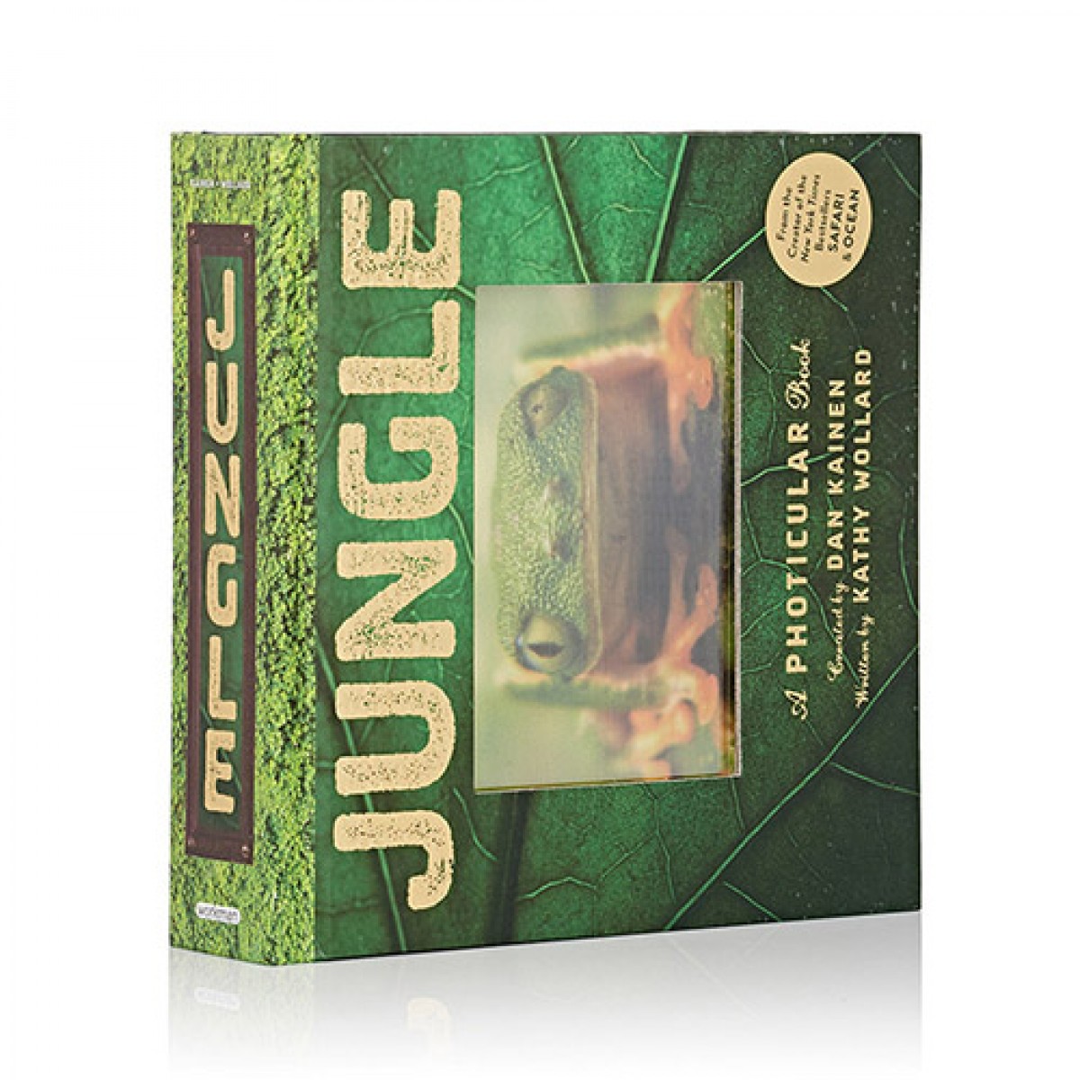 英文原版Jungle: A Photicular Book光與影視覺書系列叢林 會動的3D圖片書