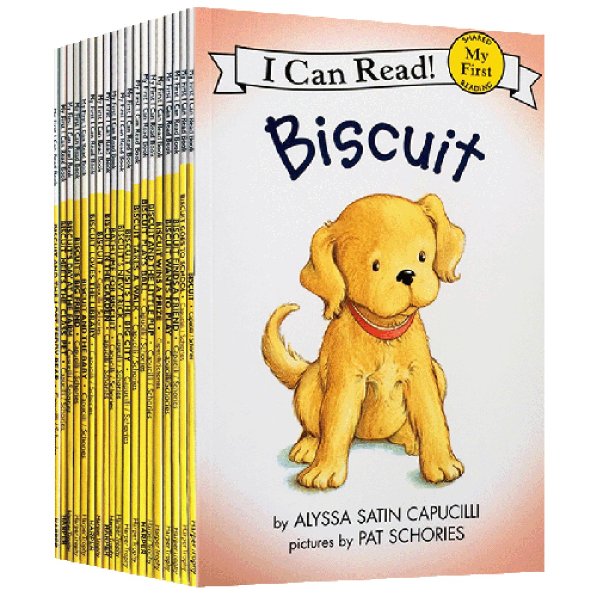 英文原版Biscuit my first I can read小餅幹狗24本全套
