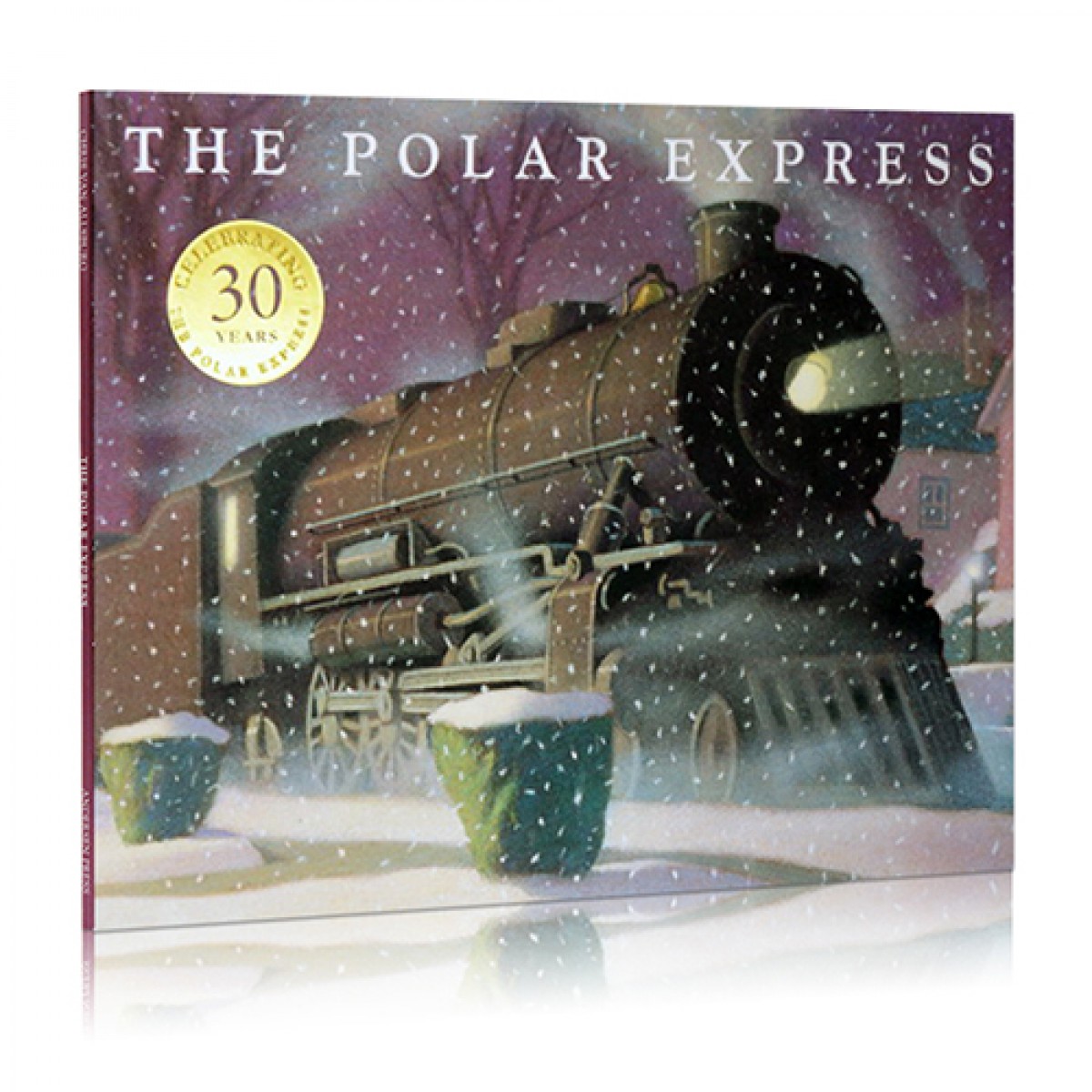 英文原版The Polar Express極地特快兒童故事繪本
