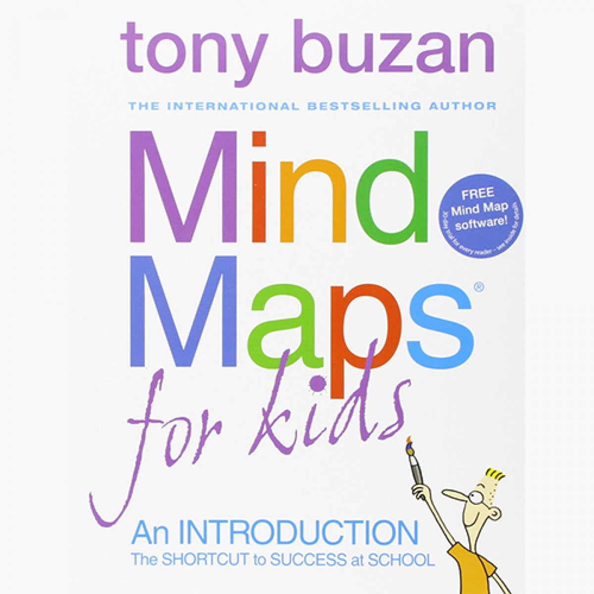 英文原版Mind Maps for Kids學習方法介紹少兒教育書