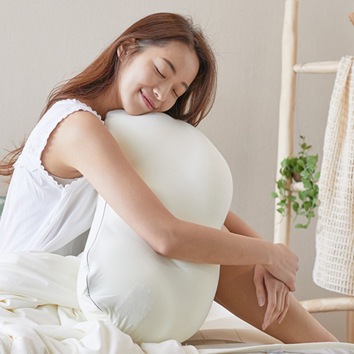 韓國BODYLUV助眠解壓3D魔性枕頭+替換枕套組合