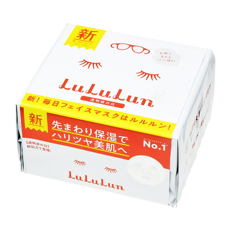 GLIDE ENTERPRISE 面膜 LuLuLun4 新・白色款 32片裝