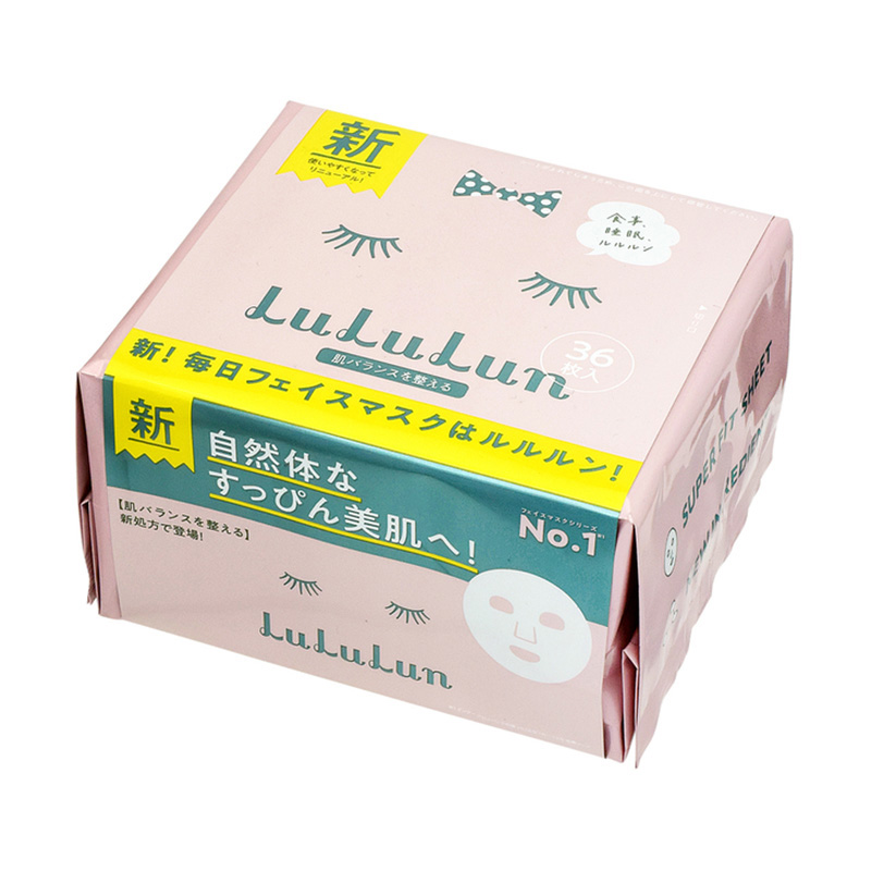 GLIDE ENTERPRISE 面膜 LuLuLun6S 新・粉色款 36片裝