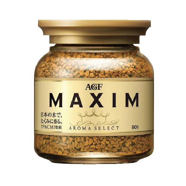 AGF MAXIM 香醇即溶咖啡 (瓶) 80g