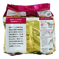 東洋水產 Maruchan正面 袋裝面 方便面 豚骨醬油口味 101g x 5包