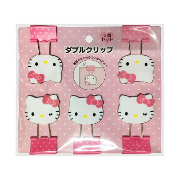 Sanrio Hello Kitty 凱蒂貓 長尾夾
