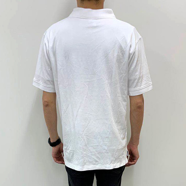 Champion 男裝 Simple 短袖 POLO衫 C3F356 白色 XL號