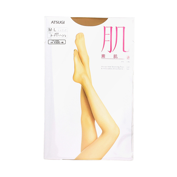 厚木 ATSUGI【肌】褲襪 433裸肌膚色 M-L 1雙 (素材/尼龍纖維, 聚氨酯)