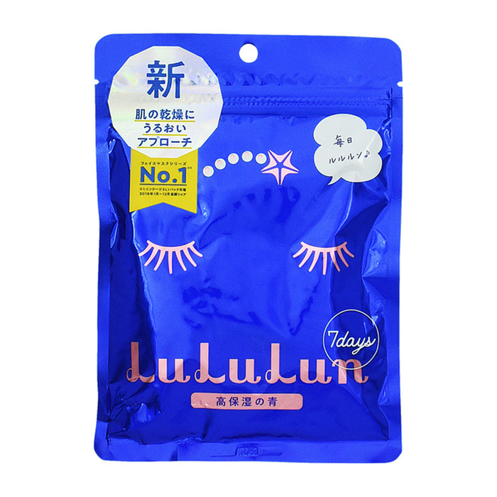 GLIDE ENTERPRISE 面膜 LuLuLun4S 新・藍色款 7片裝