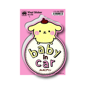 LCS-066 布丁狗 Baby in car 貼紙