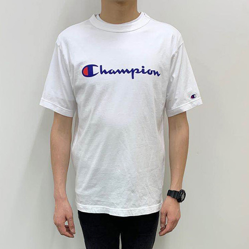 Champion 男裝 短袖T恤 C3-P302 白色 L號