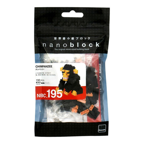nanoblock 黑猩猩