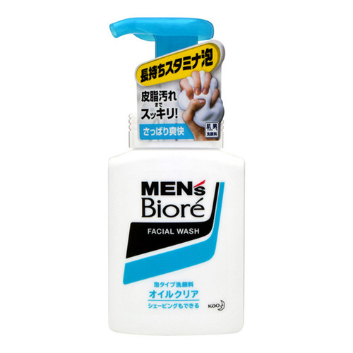 Men's Biore 控油泡泡洗面乳 本體 150ml