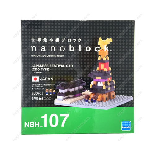 Nano Block 迷你積木 江戶型山車 NBH-107