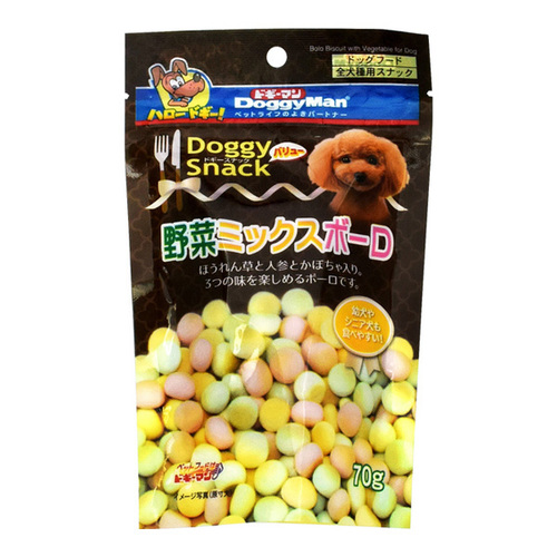 DoggyMan 狗狗零食 蔬菜綜合小饅頭 (全犬種用)