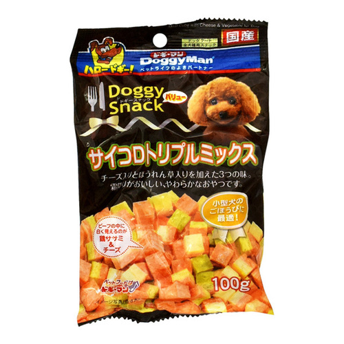 DoggyMan 狗狗零食 綜合蔬菜肉塊 (全犬種用)