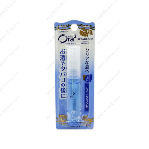 Sunstar Ora2 凈澈氣息口香噴劑 快速強效薄荷