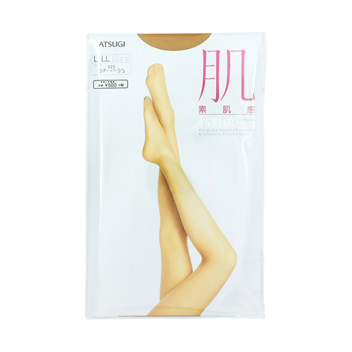 厚木 ATSUGI【肌】褲襪 323淺膚色 L-LL 1雙 (素材/尼龍纖維, 聚氨酯)