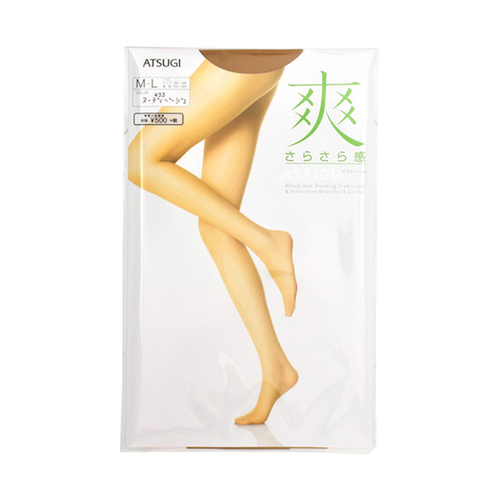 厚木 ATSUGI【爽】褲襪 433裸肌膚色 M-L 1雙 (素材/尼龍纖維, 聚氨酯)