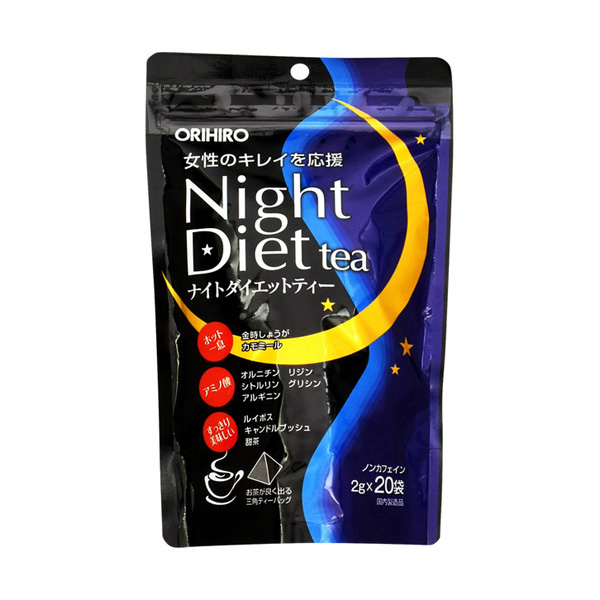 Orihiro Night Diet Tea 夜間睡眠瘦身茶包 40g (2g x 20袋)