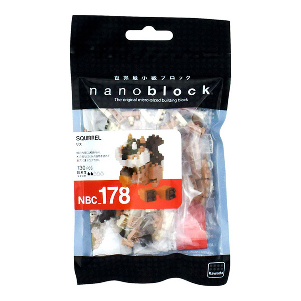 nanoblock 松鼠