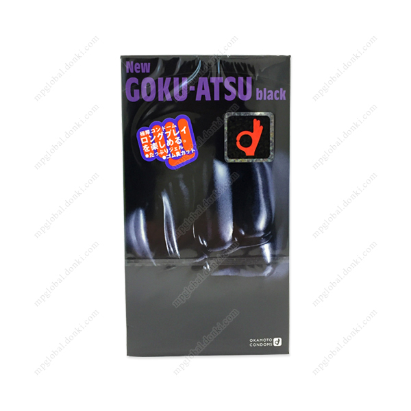 岡本 New GOKU-ATU 避孕套 黑色 12個裝