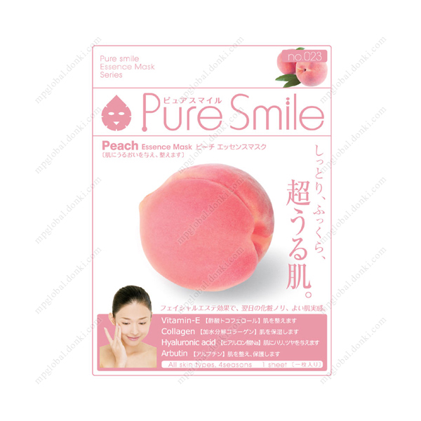SunSmile Pure Smile 美容面膜 023蜜桃 1片