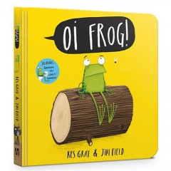 英文原版哦青蛙Oi Frog BOARD韻律啟蒙紙板書