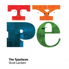 英文原版Typefaces打印的臉繪本故事