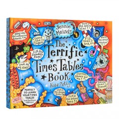 英文原版The Terrific Times Tables Book互動乘法表立體機關書