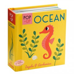 英文原版Pop-up Ocean海洋生物啟蒙立體小書