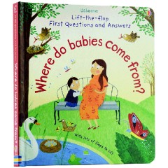 英文原版媽媽我從哪裏來Where Do Babies Come From生理啟蒙兒童書