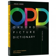 英文原版Oxford Picture Dictionary牛津兒童英文圖解詞典字典第三版